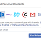 Introduces tu correo electrónico y tu contraseña, y Facebook te mostrará el perfil en la red social de todas las personas que conoces. Eso sí, Facebook se queda con tus contactos.